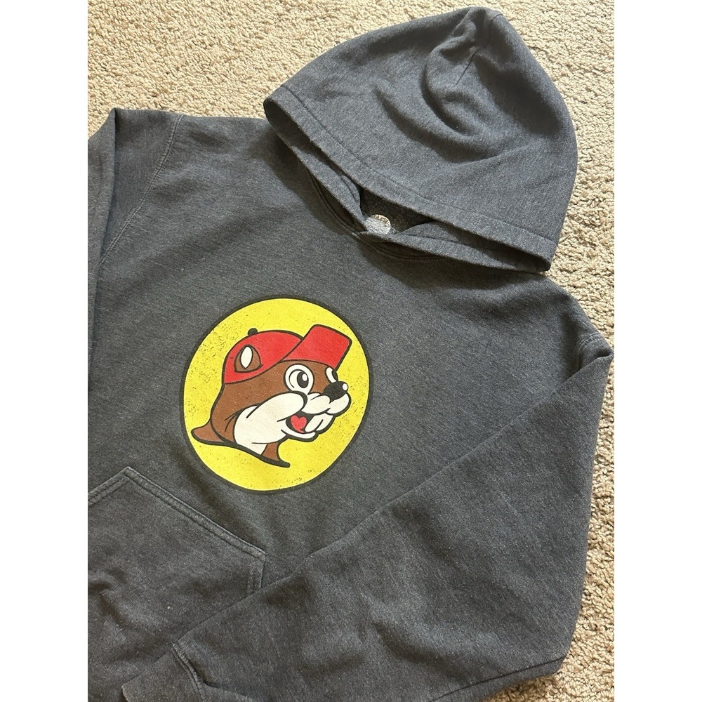 Adult Buc-ees Pullover Hoodie - Small